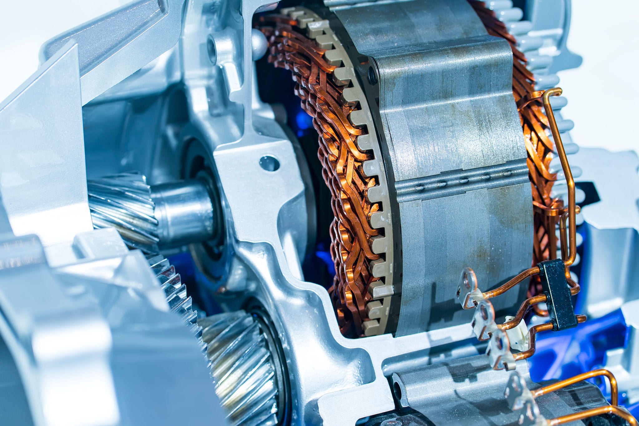 electric system of eco car engine Automotive part concept; Shutterstock ID 1474423559; purchase_order: Clément