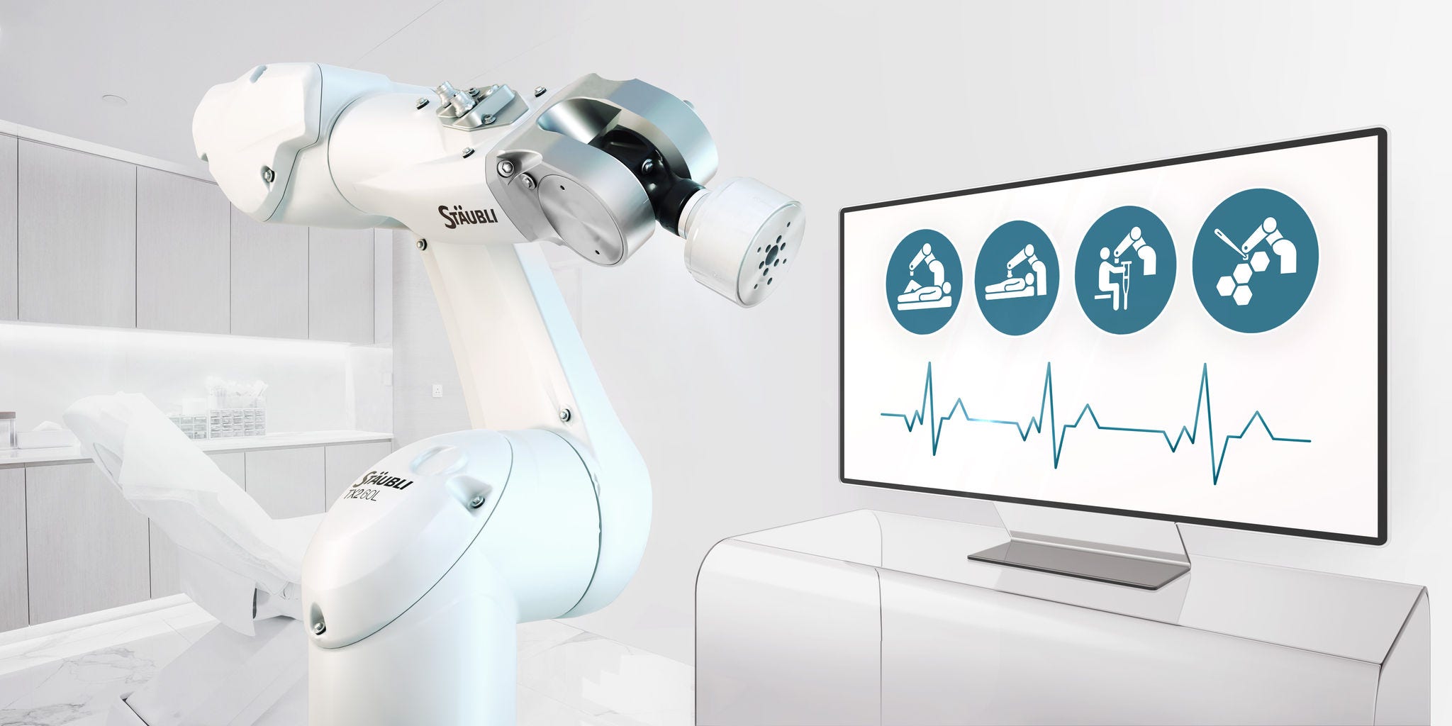 High-precision robots as medical and surgical assistants.