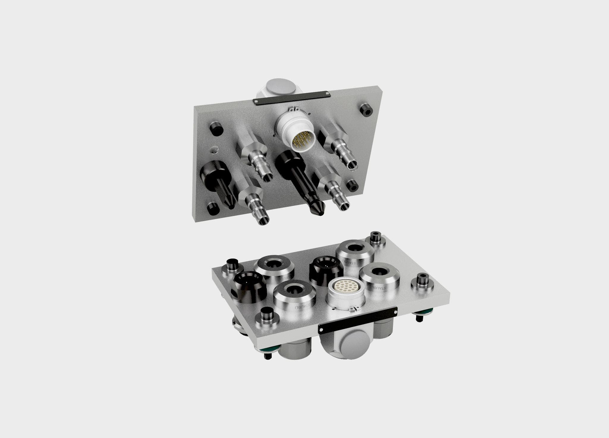 Multi couplings automotvie framing gate